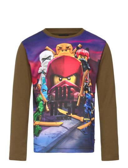 LEGO KIDSWEAR Lwtaffy 613 T Shirt L/S |Brun |122 LEGO KIDSWEAR Lwtaffy 613 T Shirt L/S |Brun |122