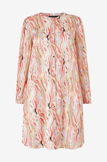 ZOEY - Skjortekjole Anahi Dress - Orange
