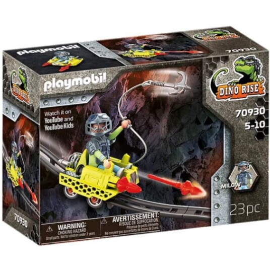 Playmobil Dino Rise Mine Cruiser Lekesett 70930 med 23 Deler