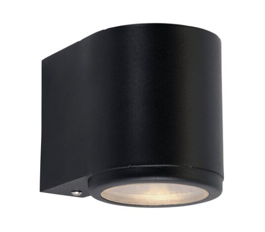 Mandal 1373 Vegglampe 3,9W LED Lys Ned Sort