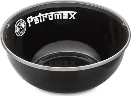 Petromax Enamel Bowls Black 2 Pieces  160 ML  Black OneSize