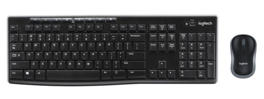 Logitech Mk270 Wireless Combo - Tastatur- Og Mussett - Trådløs - 2.4 Ghz - Italiensk Logitech Mk270 Wireless Combo - Tastatur- Og Mussett - Trådløs - 2.4 Ghz - Italiensk