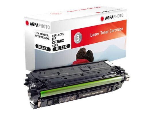 Agfaphoto - Svart - Kompatibel - Tonerpatron Alternativ For: Hp Cf360x - For Hp Color Laserjet Enterprise Mfp M577  Laserjet Enterprise Flow Mfp M577