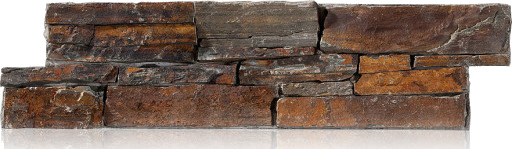 Dekorativt panel flerfarget 56 x 15,2 x 2 cm