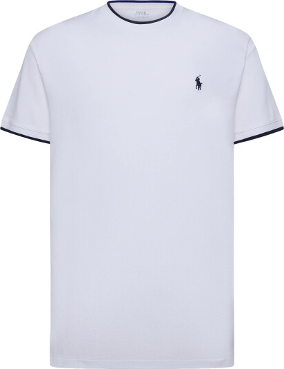 Polo Ralph Lauren Stretch Mesh Knt T Shirt White S