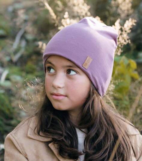 Oican Wear Fleece foret Lue med Hodebeskyttelse Purple S