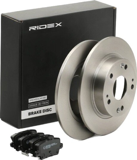 Bremseskiver og -klosser RIDEX 3405B0886