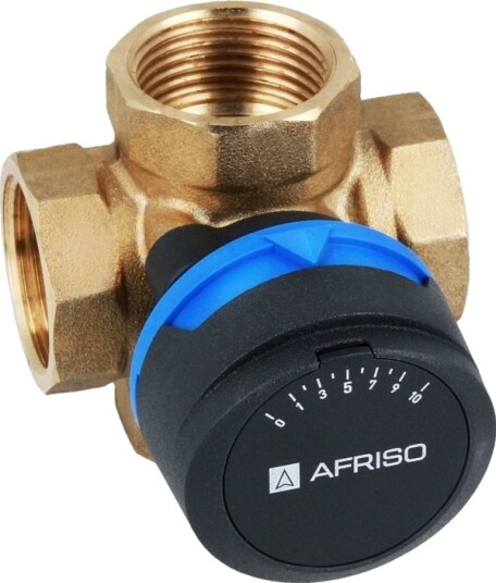 Afriso 4 Veis Roterende Blandeventil Arv 484 Proclick Dn25 Rp1" Kvs 101348410