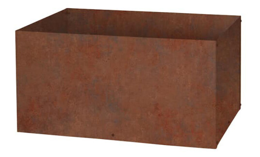 Blomsterkasse Skotte Garden Corten 80x40x40 cm