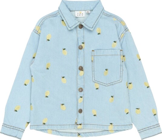 The New Tnsia Denim Overshirt   Blue   98/104
