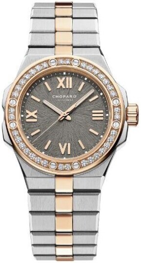 Chopard Dameklokke 298617 6002 Alpine Eagle Grå/18 karat rosé gull