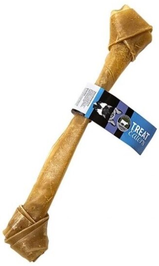 Treateaters Tyggbein Av Råskinn Med Knuter