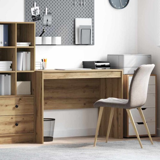  Skrivebord Artisan Eik MDF 100 x 50 x 76 cm Enkelt