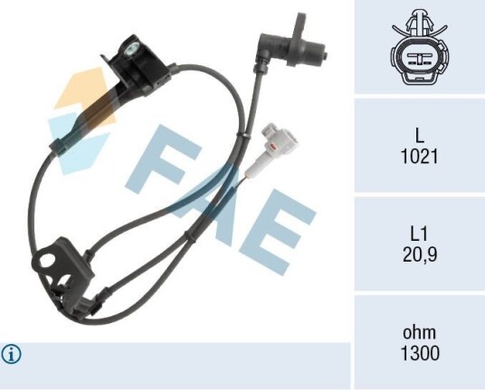 ABS sensor FAE 78562