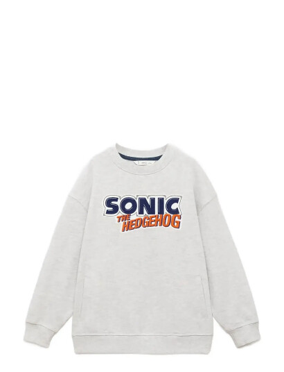 Mango Sonic Hoodie Grey 11-12 Mango Sonic Hoodie Grey 11-12