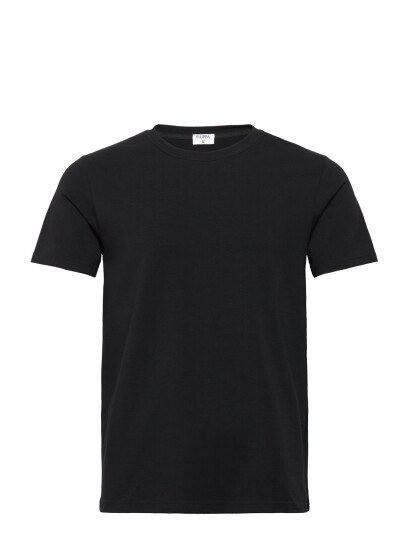 Filippa K Stretch Cotton Tee - Black - M