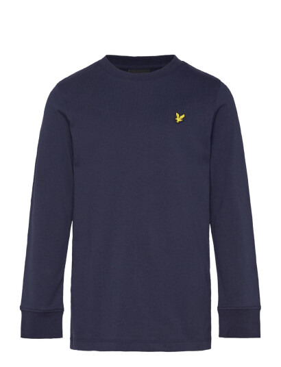 Lyle & Scott Plain Ls T-Shirt - Navy - 152-158 Lyle & Scott Plain Ls T-Shirt - Navy - 152-158