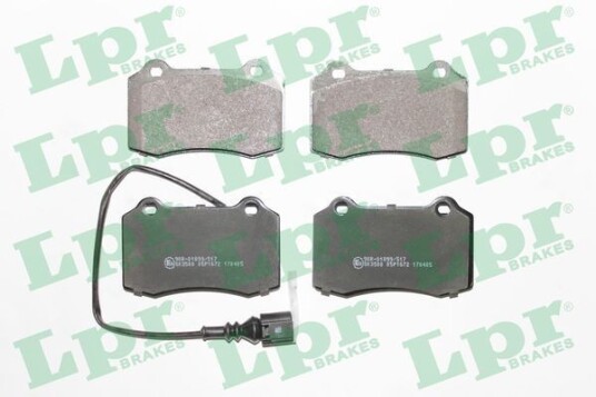 Bremseklosser LPR 05P1672 Bremseklosser LPR 05P1672