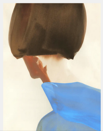Paper Collective The Blue Cape 50 x 70 cm