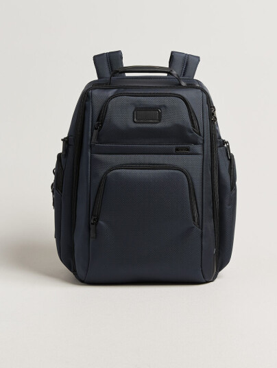 TUMI Alpha 4 Brief Backpack Navy