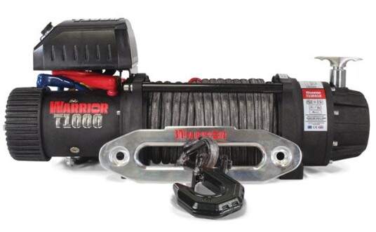 Warrior Winches T114A12 T 1000 Vinsj 14500lb Severe Duty 12V Armortek Extreme