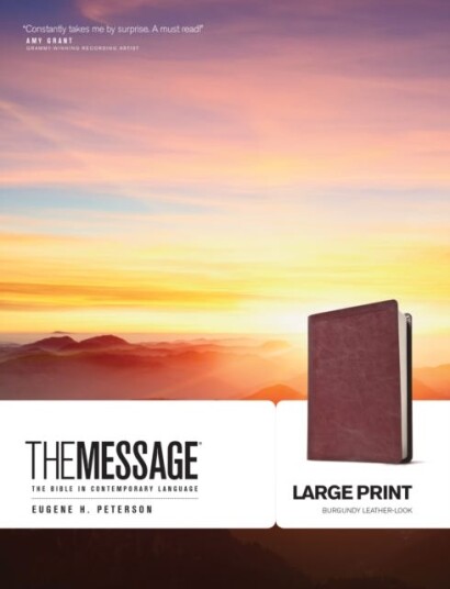 Message Bible Av Eugene H. Peterson