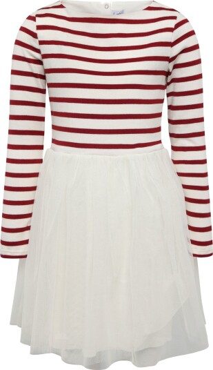 Petit Bateau Robes Ml Cream 95
