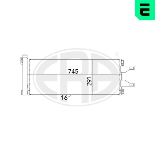 Kondensator ERA 667023 Kondensator ERA 667023