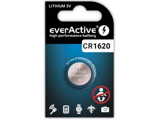 Everactive CR1620 batteri Everactive CR1620 batteri