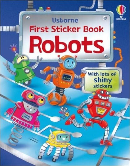 First Sticker Book Robots