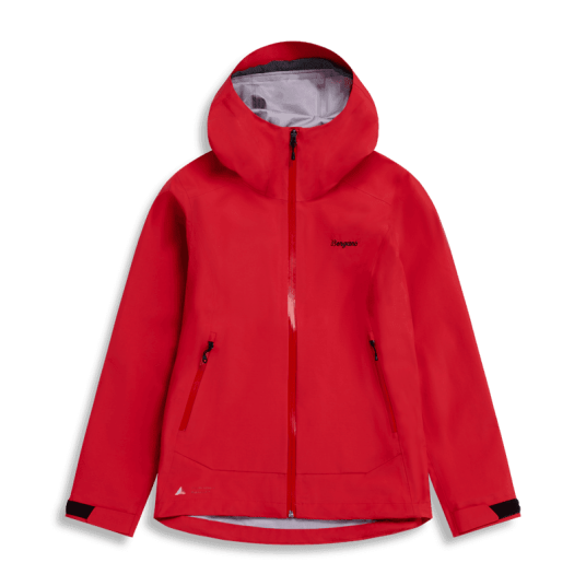 Bergans Essentials 3L Shell Jacket Women Fire Red S S