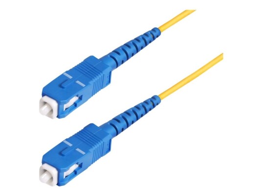 Startech.Com 30M (98.4Ft) Sc To Sc (Upc) Os2 Single Mode Simplex Fiber Optic Cable 9/125Μm 40G/100G Bend Insensitive Low Insertion Loss Lszh Fiber Patch Cord - Koblingskabel - Sc/Upc-Enkeltmodus (Hann) Til Sc/Upc-Enkeltmodus (Hann) - 30 M - 2 M