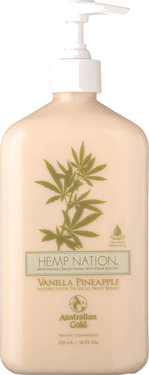 Australian Gold Hemp Nation Vanilla Pineapple Moisturizer 535 ml