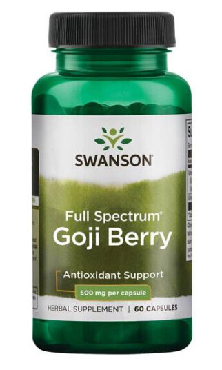 Swanson Gojib?r - 60 Kapsler Swanson Gojib?r - 60 Kapsler