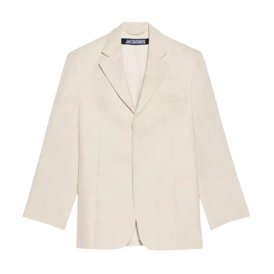 Jacquemus Dame Jakker Beige M Jacquemus Dame Jakker Beige M