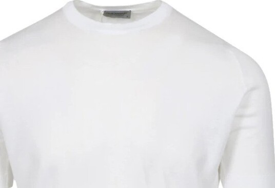 John Smedley Herre Strikkevarer Hvit S,