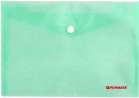 Penmate Mappe/Konvolutt Med Klemme A4 Green