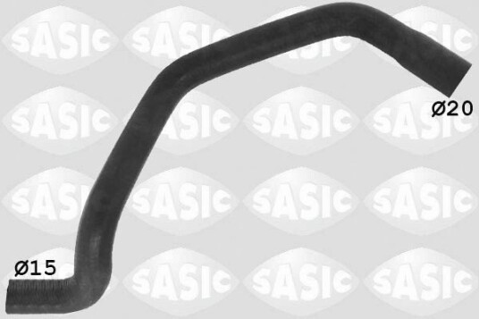 SASIC 3400102 Radiatorslange SASIC 3400102 Radiatorslange