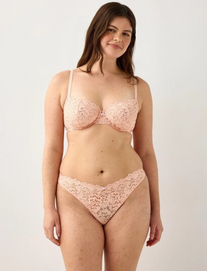 Lindex Bra Senna Billie Pink 80 D Lindex Bra Senna Billie Pink 80 D