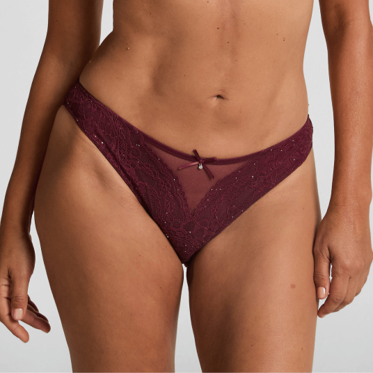 Hunkemöller Isadora Hl Brazilian   Burgundy   S
