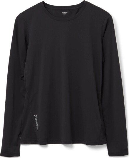 Houdini Pace Air LS Tee W"s True Black XS Houdini Pace Air LS Tee W"s True Black XS