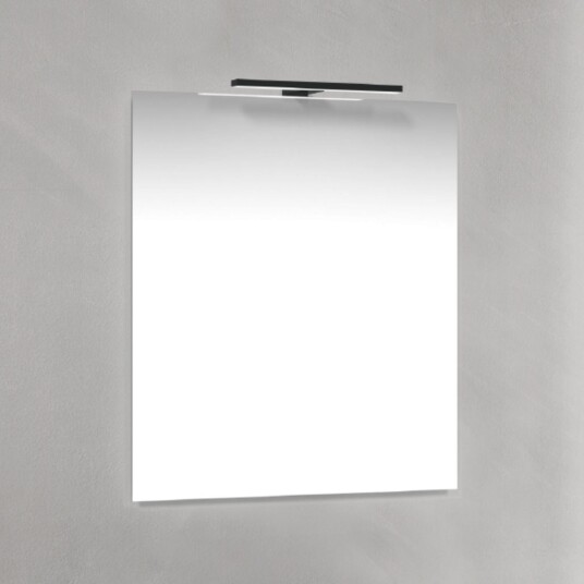 Macro Design Speil T belysning LED Svart / 60cm Macro Design Speil T belysning LED Svart / 60cm