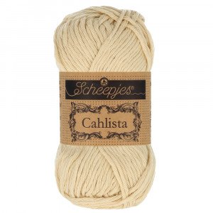 Scheepjes Cahlista Garn Unicolor 404 English Tea Scheepjes Cahlista Garn Unicolor 404 English Tea