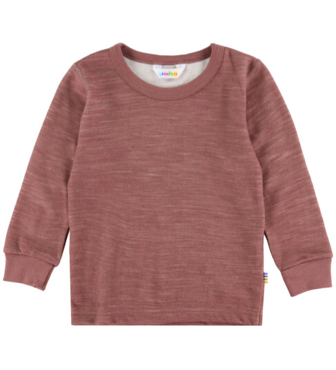 Joha Genser   Ull/Bambus   Mørk Rose   Joha   130   Genser   Rosa