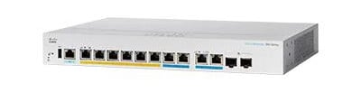 CISCO CBS350 MANAGED 2-PORT 2.5GE 6-PORT GE POE 2X10G COMBO CPNT