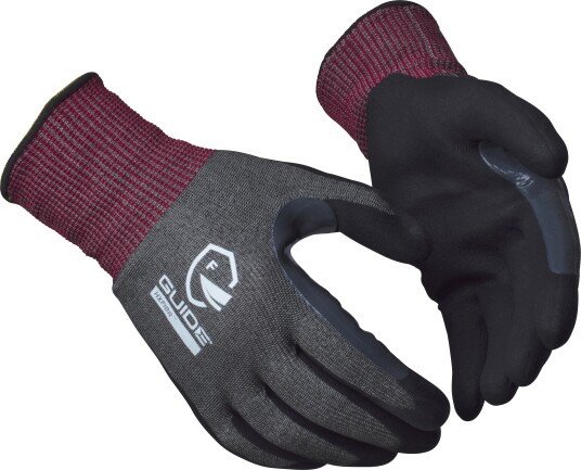 Guide Gloves 6605 Hanske nitrildyppet kuttbeskyttelse F touch 6 Klær