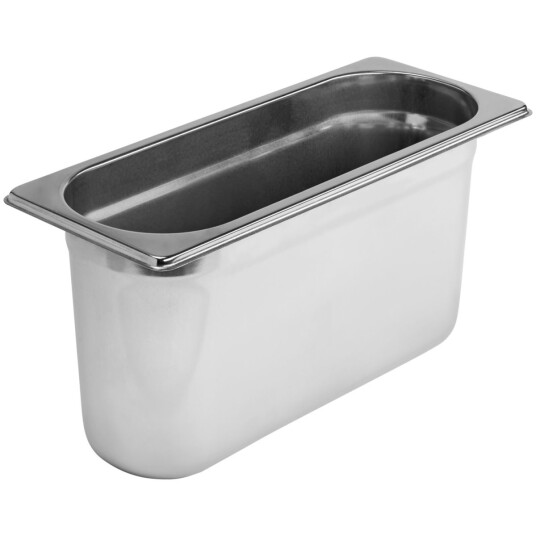 VEGA Kantine Premium GN 2/8; Størrelse GN 2/8, 3.9l, 32.5x13.2x15 cm (LxBxD); Sølvfarge