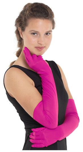 Folat BV Lange Hansker Rosa - One size