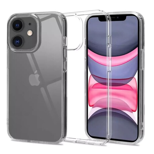 Tech-Protect Flexair Hybrid Mobildeksel til iPhone 11 Gjennomsiktig