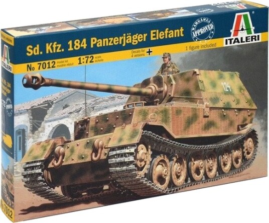 Italeri Elefant Stridsvogn Byggesett 1:72